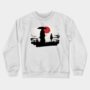 sunset japan Crewneck Sweatshirt